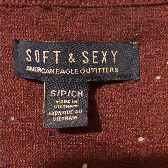 Long Sleeve Crop Shirt - Picture 2 of 3